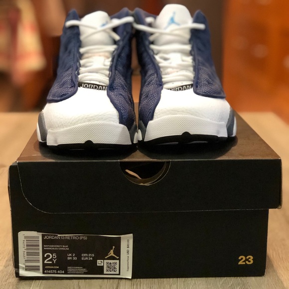 🛑SOLD🛑 Air Jordan Retro 13 Flint PS 414575-404 - Picture 2 of 11